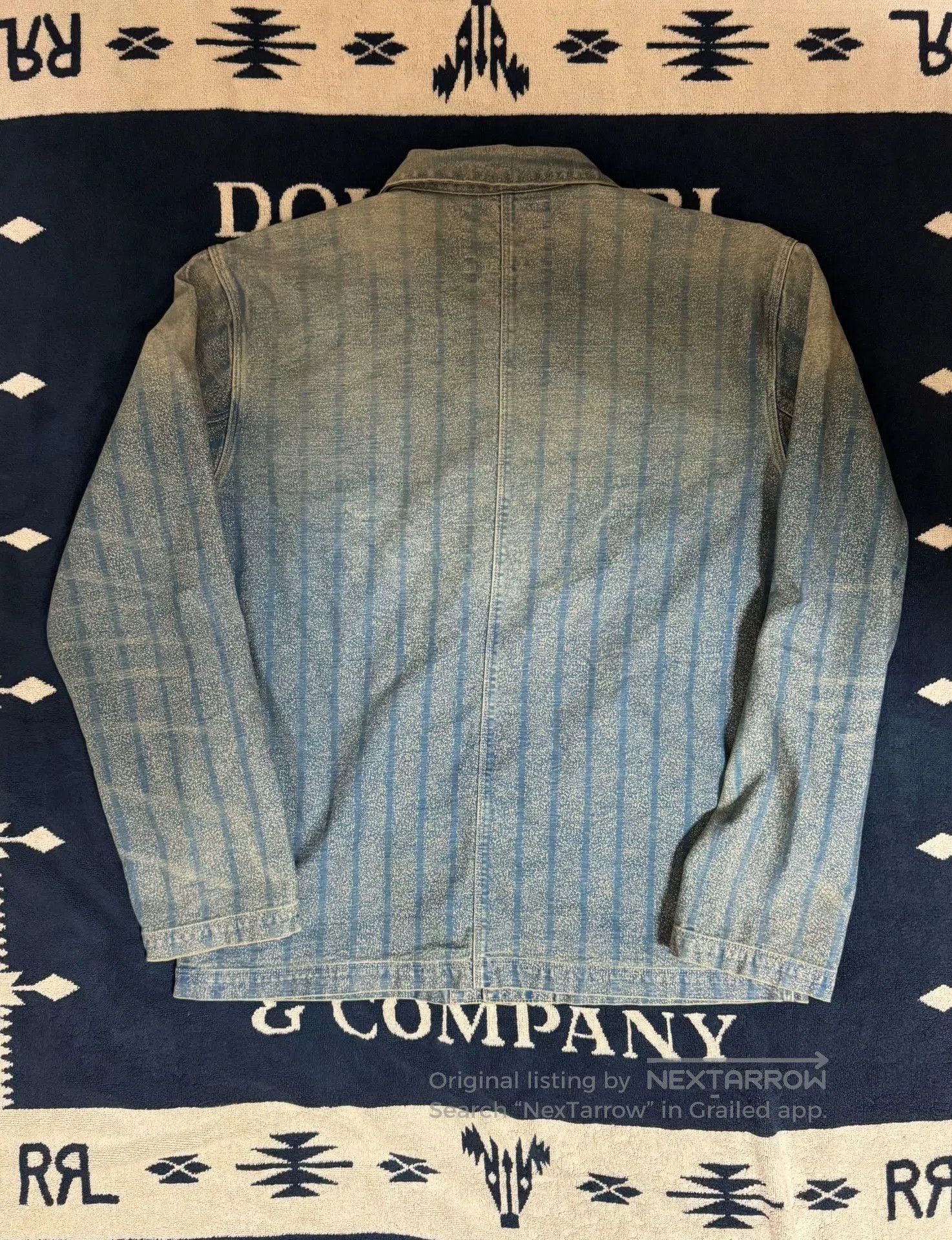 RRL Ralph Lauren RRL Wabash Stripe Engineer Jacket M. Size US M / EU 48-50 / 2 - 2 Thumbnail