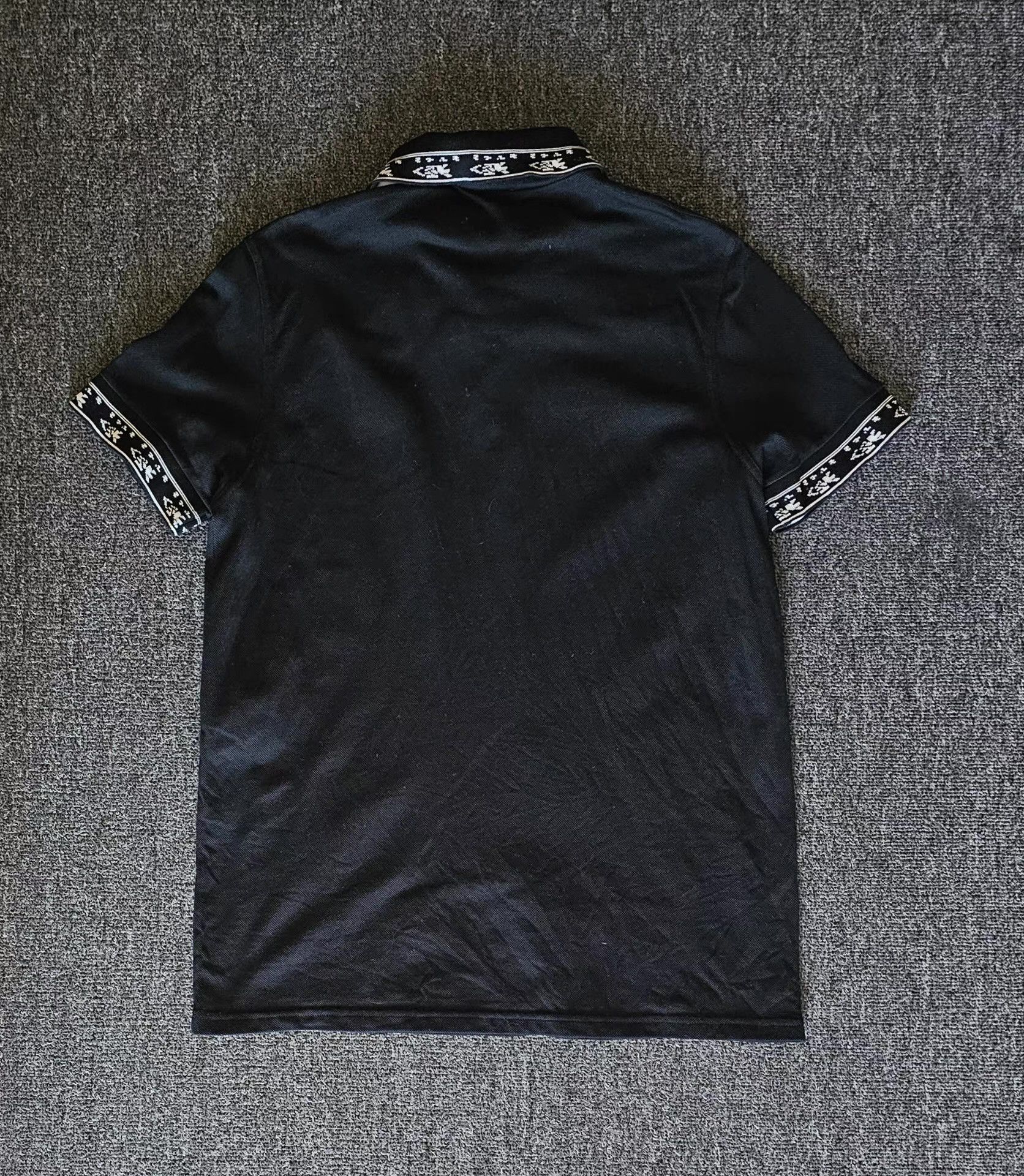 Saint Laurent Paris Saint Laurent Men's Black Polo Shirt, Size US S / EU 44-46 / 1 - 4 Thumbnail