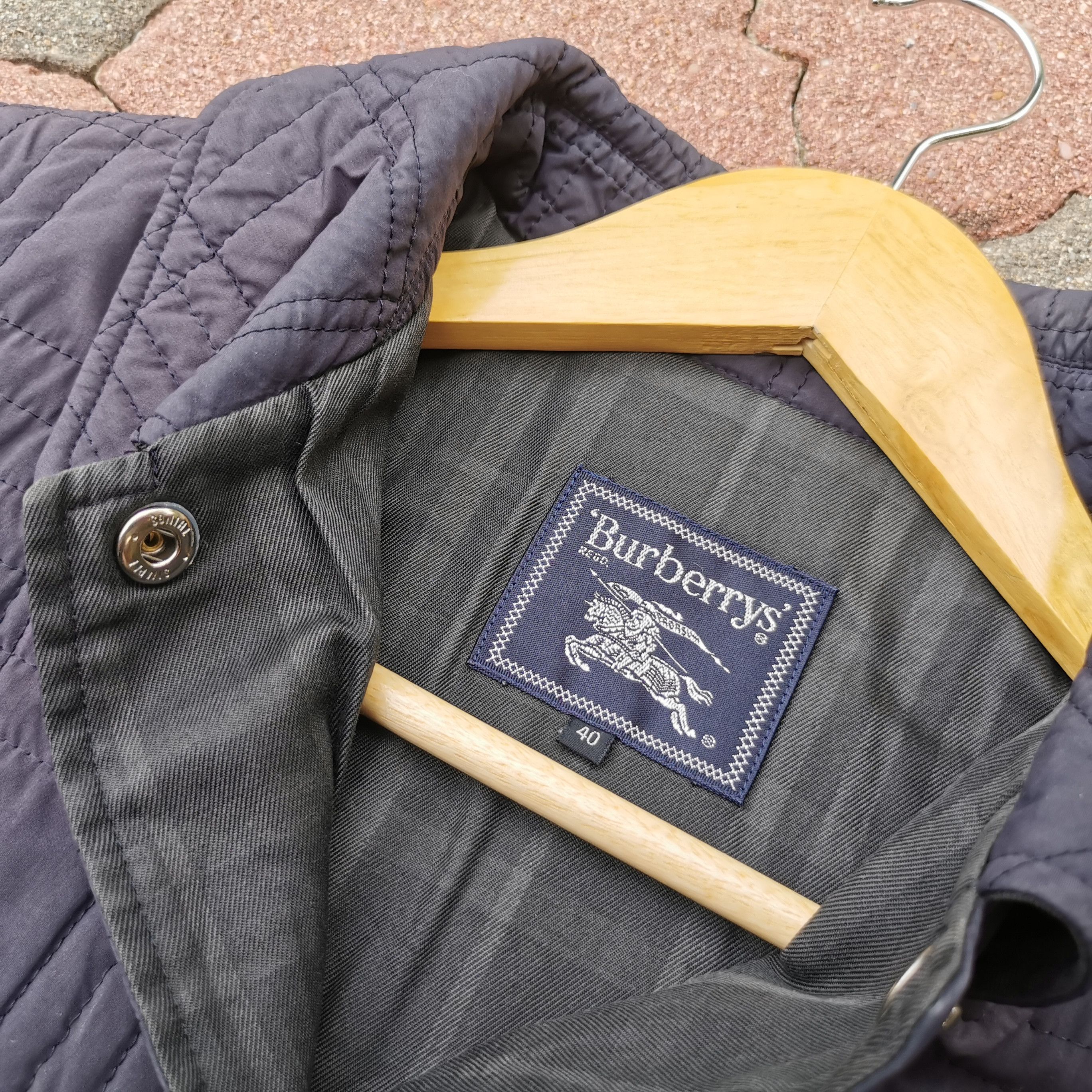 Burberry Vintage Burberry Button Jacket Size US S / EU 44-46 / 1 - 5 Thumbnail