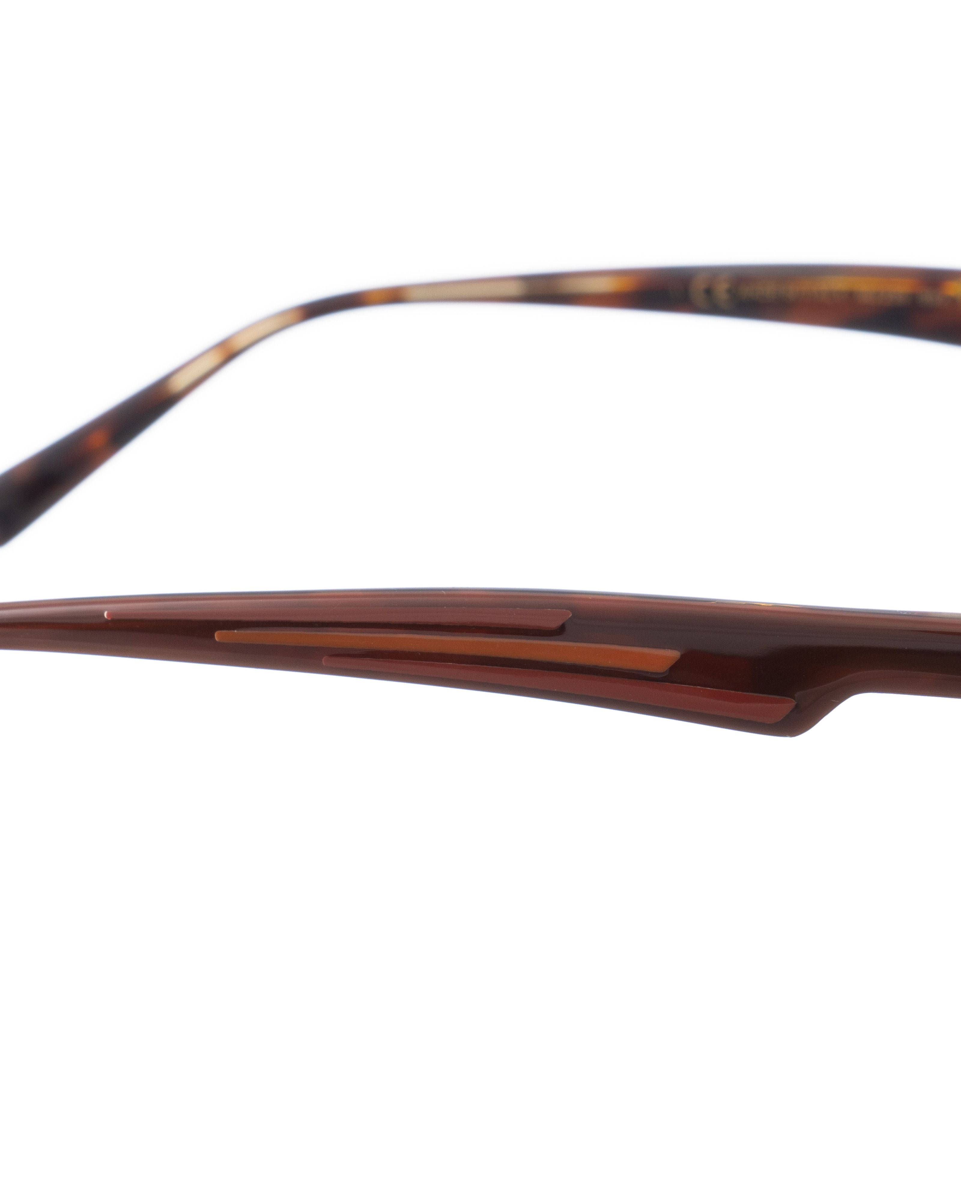 Marc Jacobs Marc Jacobs 90s Burgundy Brown Cat Eye Glasses Size ONE SIZE - 3 Thumbnail