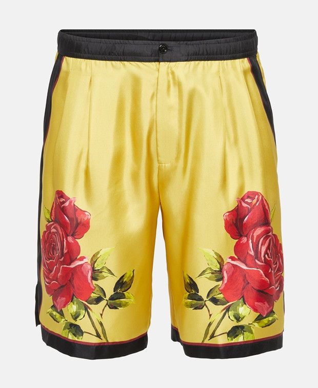 Dolce & Gabbana Silk shorts Size US 44 / EU 60 - 1 Thumbnail