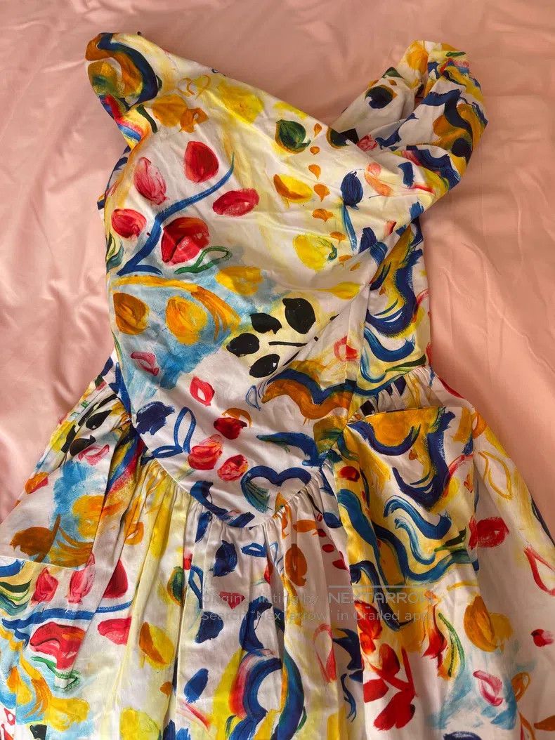 Vivienne Westwood Vivienne Westwood Graffiti Waist-Cinching Dress Size M / US 6-8 / IT 42-44 - 7 Thumbnail