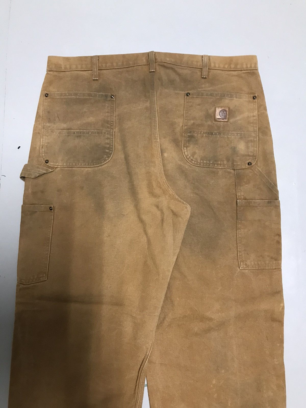 Carhartt Vintage carhartt B136 BRN dusty double knee workwear Size US 40 / EU 56 - 9 Thumbnail