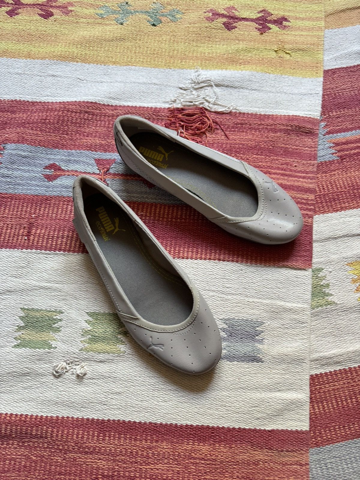 Puma Vintage 00’s Puma y2k Japanese Ballet Flats Size US 7 / IT 37 - 7 Thumbnail