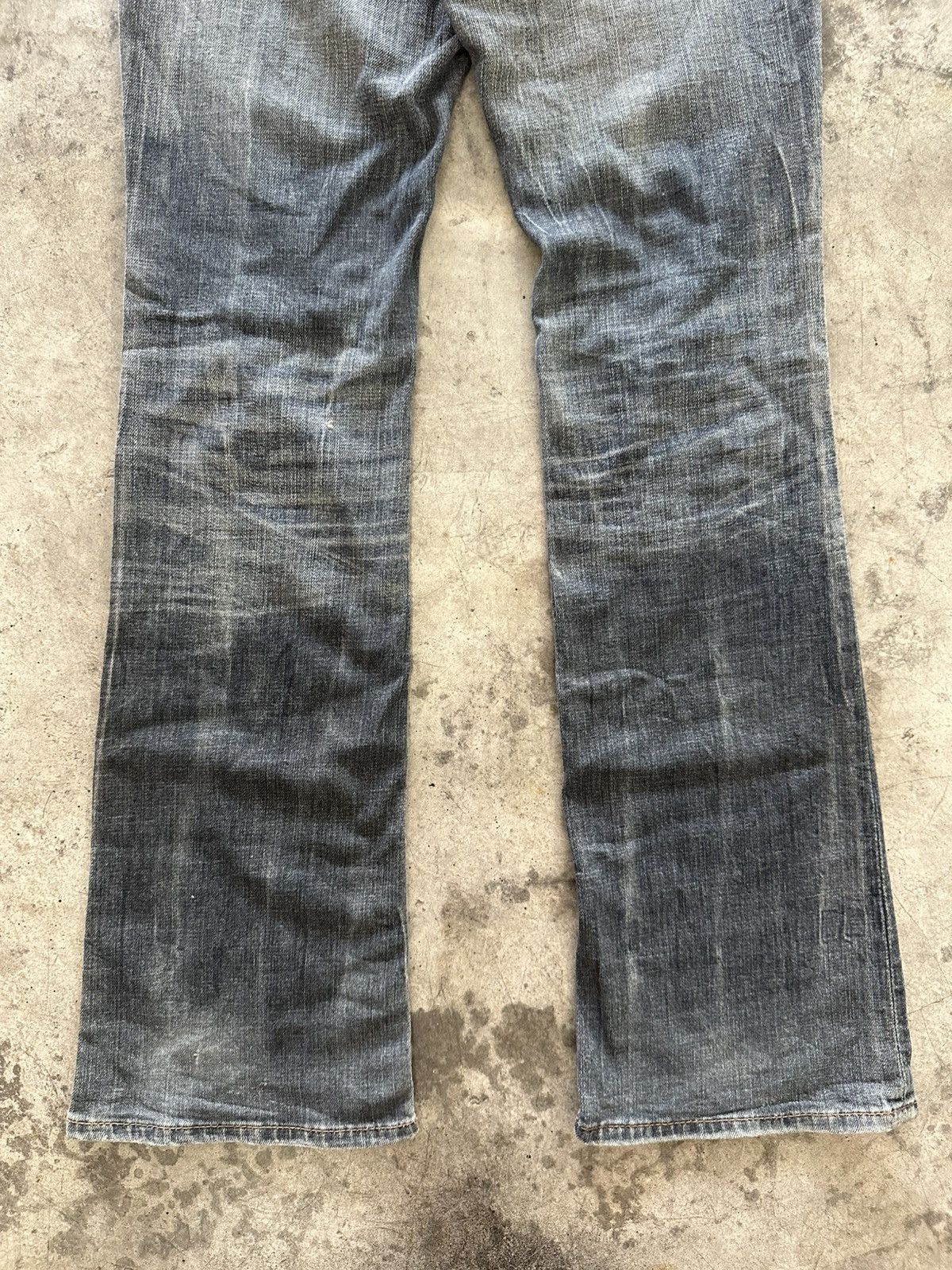 If Six Was Nine Y2K Theoria Flared Jeans Size 29" - 11 Thumbnail