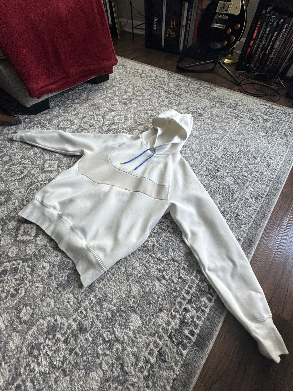 Nike NIKE Trademark hoodie (white) Size US M / EU 48-50 / 2 - 2 Thumbnail