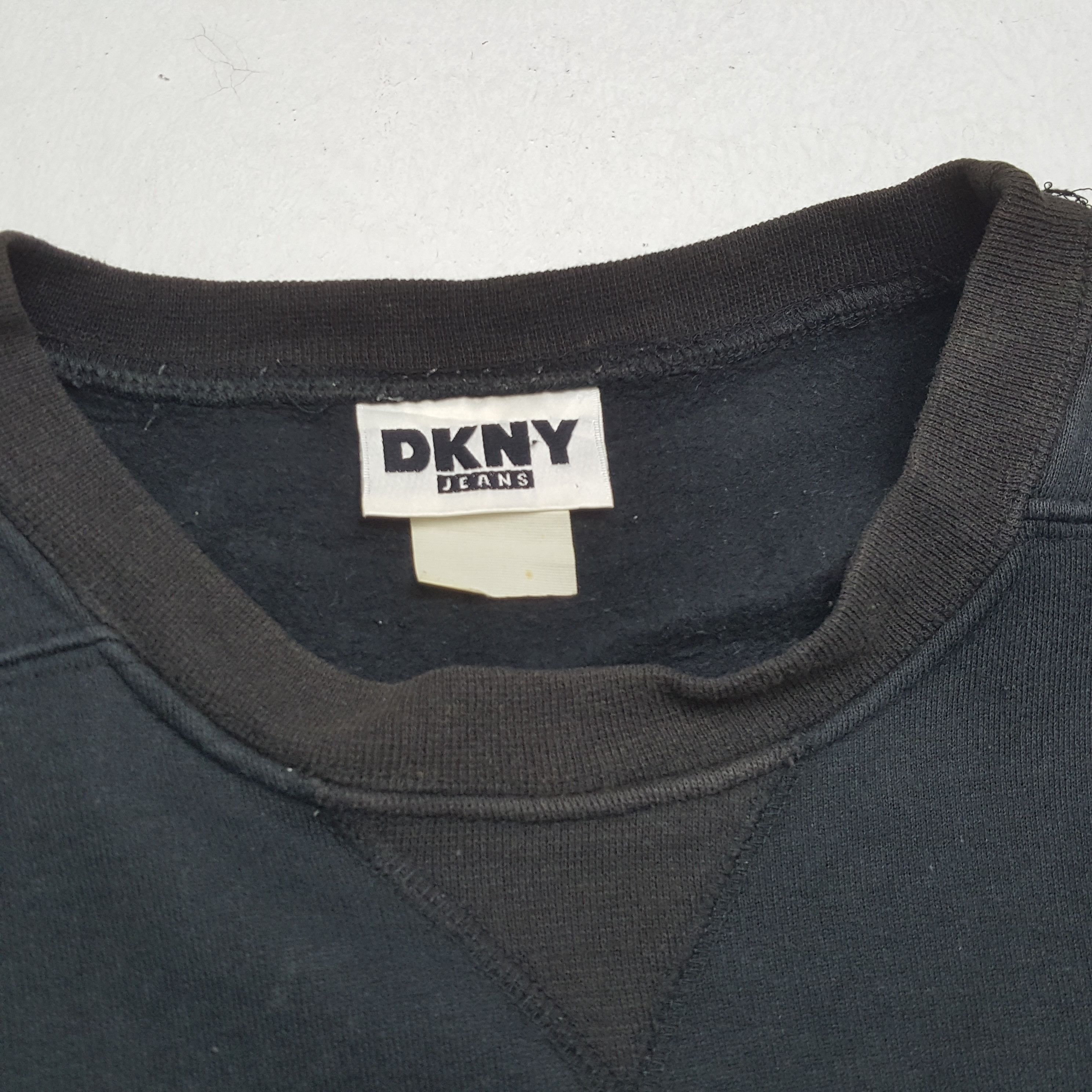 DKNY × Vintage Vintage DKNY JEANS Streetwear Skateboard Style Sweatshirts Size US XL / EU 56 / 4 - 10 Thumbnail