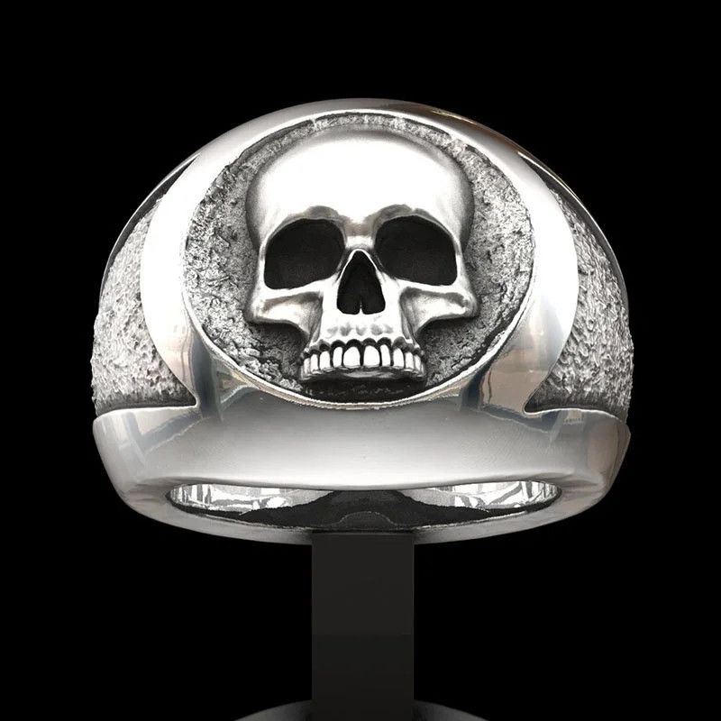 Japanese Brand × Vintage Gothic grunge skull ring Size ONE SIZE - 2 Thumbnail