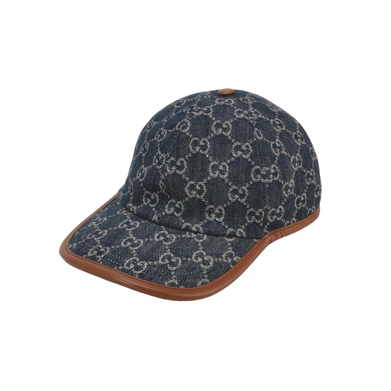 Gucci Gucci GG Monogram Denim Baseball Cap Size ONE SIZE - 1 Thumbnail
