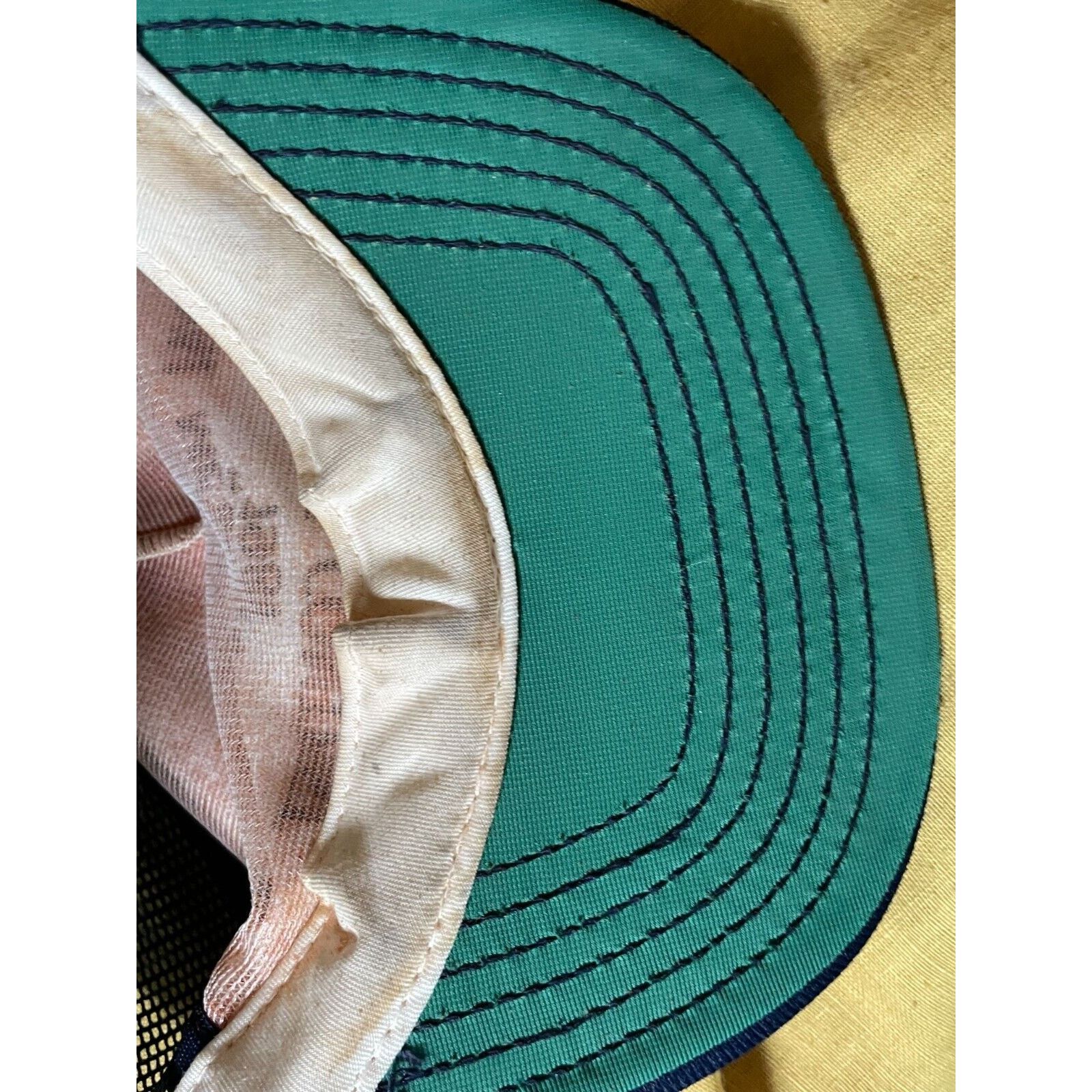 Vintage VTG 1981 Truckers Hat Royal Metal Products Fishing Contest Size ONE SIZE - 4 Thumbnail