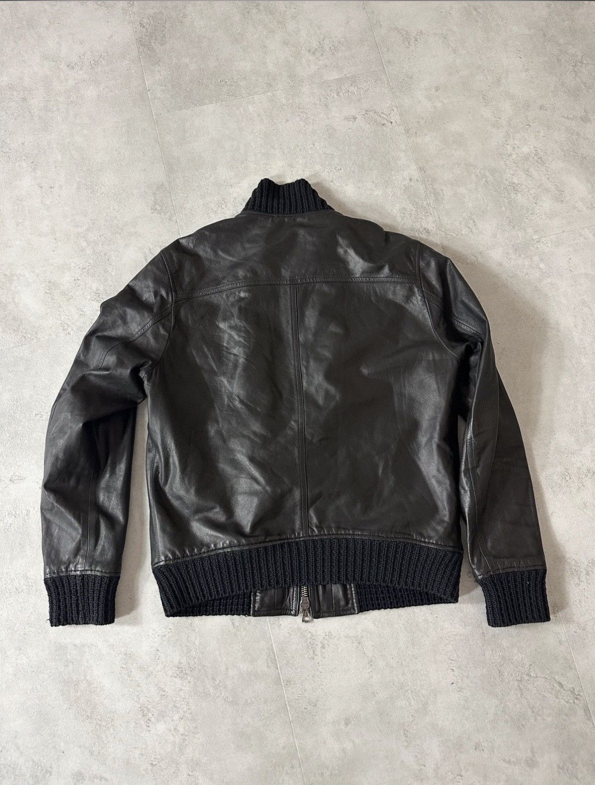 Other Giocasta Black leather jacket Size US L / EU 52-54 / 3 - 2 Thumbnail