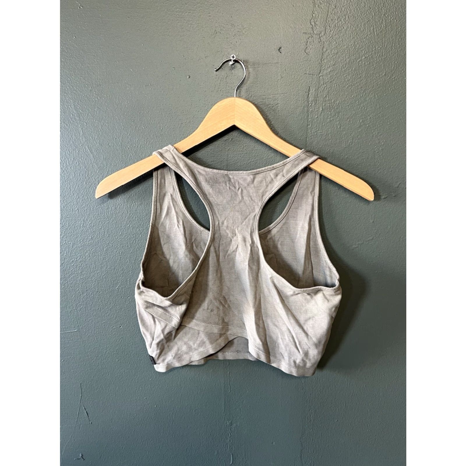 Vintage Alphalete Womens Gray Athletic Sports Bra Size ONE SIZE - 2 Thumbnail