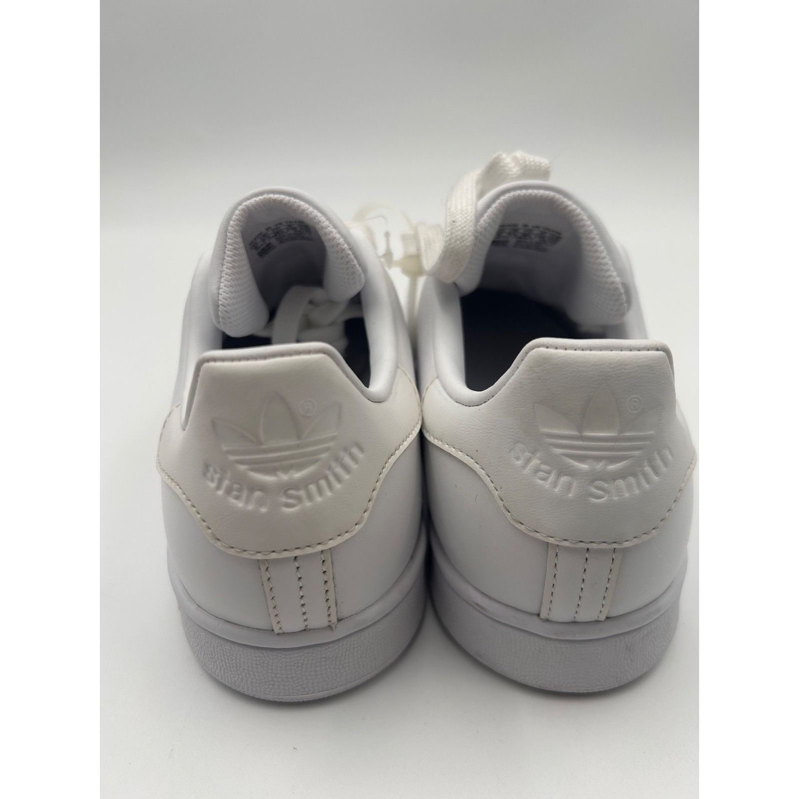 Adidas adidas Stan Smith All White Leather Sneakers Men’s US 6 Size US 6 / EU 39 - 4 Thumbnail