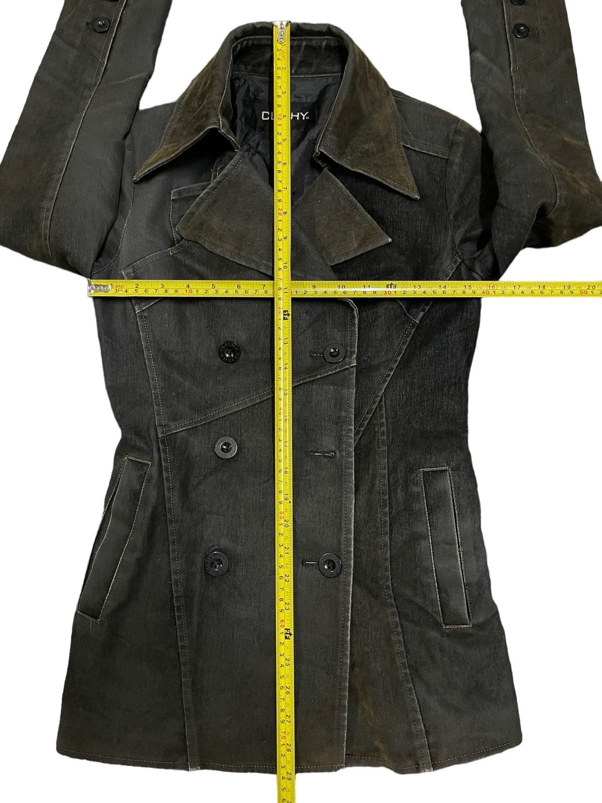 Japanese Brand Vintage Japanese Avant Garde Style Double Breasted Jacket Size M / US 6-8 / IT 42-44 - 13 Thumbnail