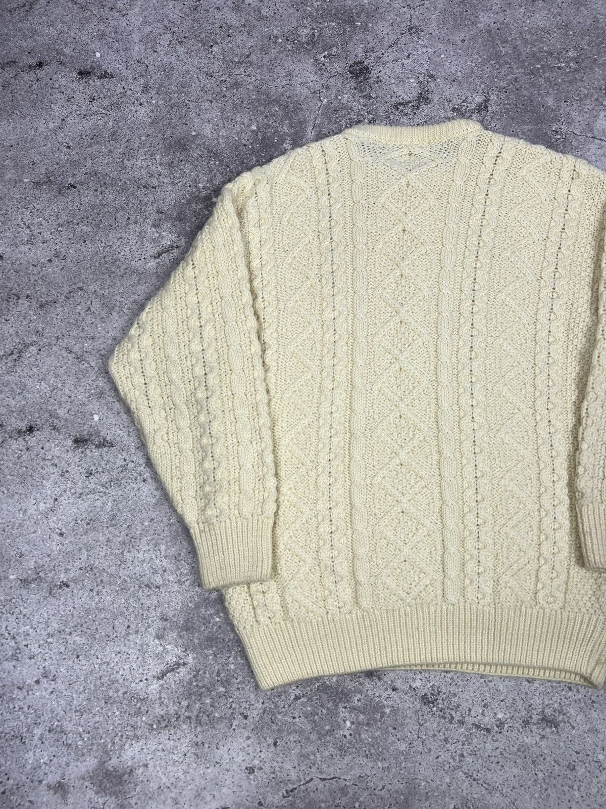 Aran Sweater Market Aran Sweater Market Women's Wool Knit Sweater Size M / US 6-8 / IT 42-44 - 10 Thumbnail