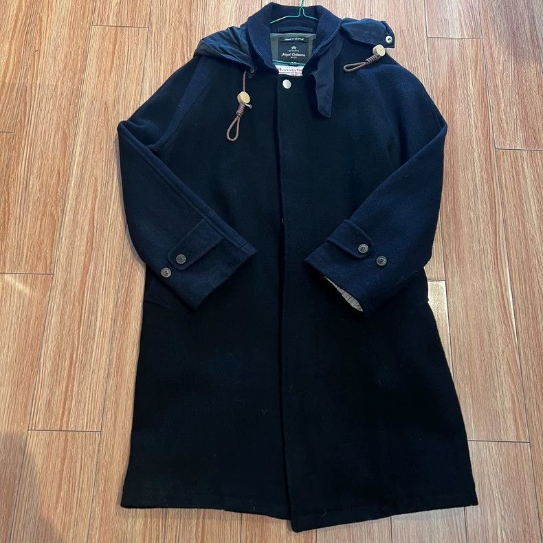 Nigel Cabourn Nigel Cabourn x Harris Tweed Wool Coat Size US M / EU 48-50 / 2 - 1 Thumbnail