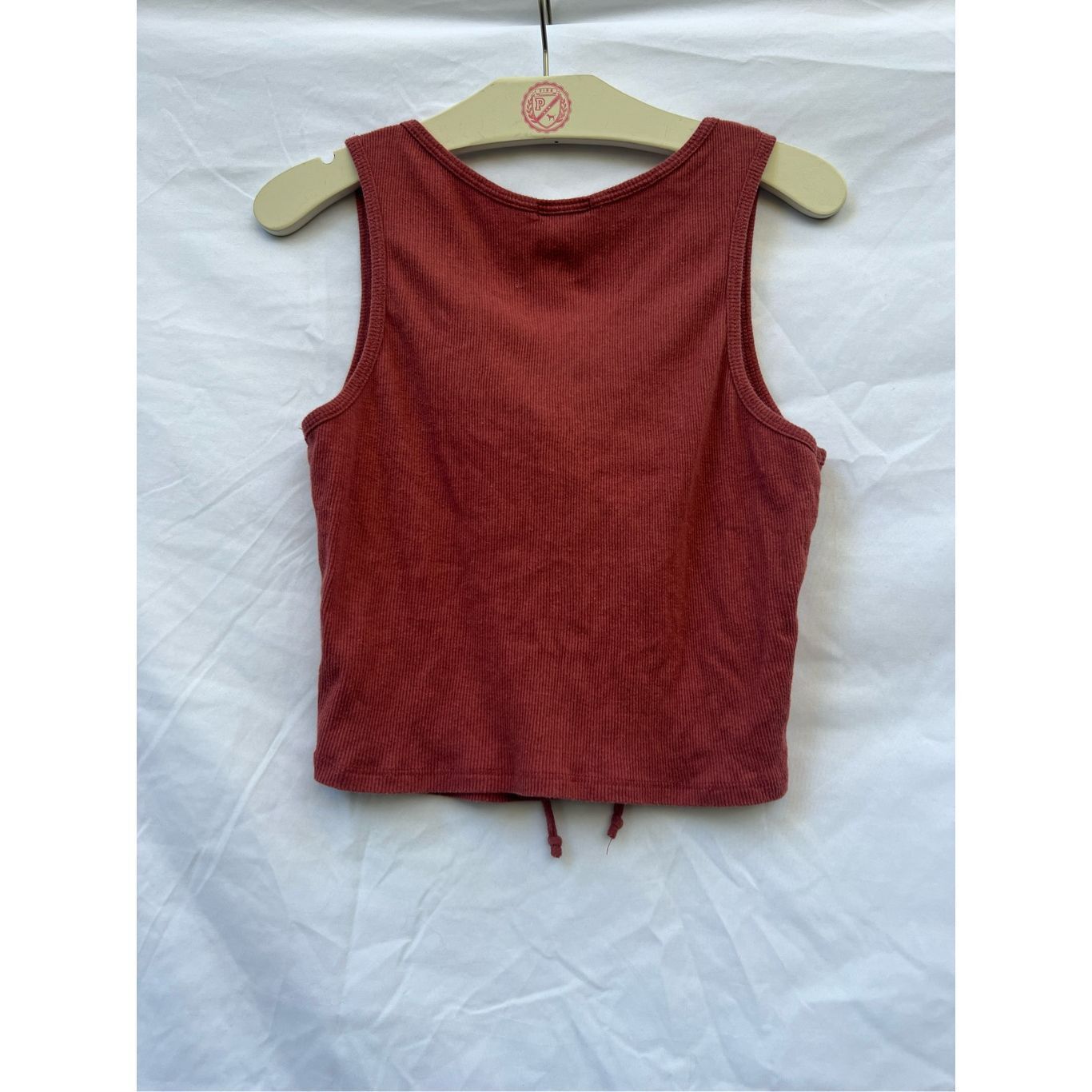Other Bozzolo Red Crop Tank Top Woman’s Size Large Size L / US 10 / IT 46 - 4 Thumbnail