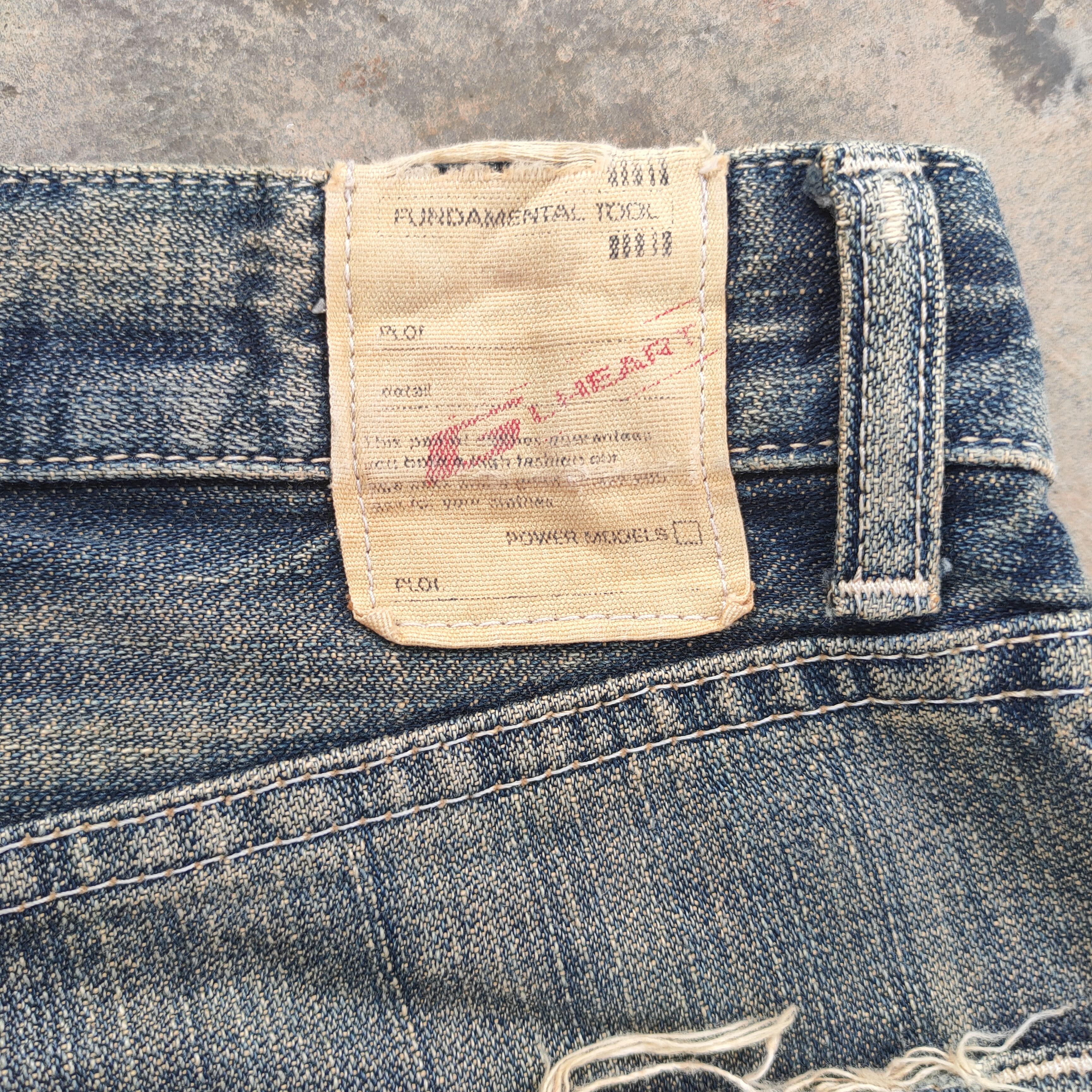Japanese Brand × Jean × Rusty VINTAGE RUSTY JAPANESE FADED DENIM JEANS PANTS Size US 31 - 12 Thumbnail