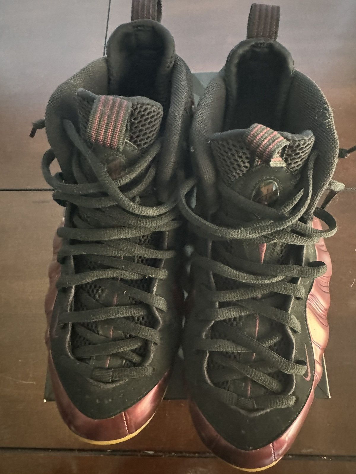 Nike Air Foamposite One 'Night Maroon' 2016 Size US 11.5 / EU 44-45 - 5 Thumbnail
