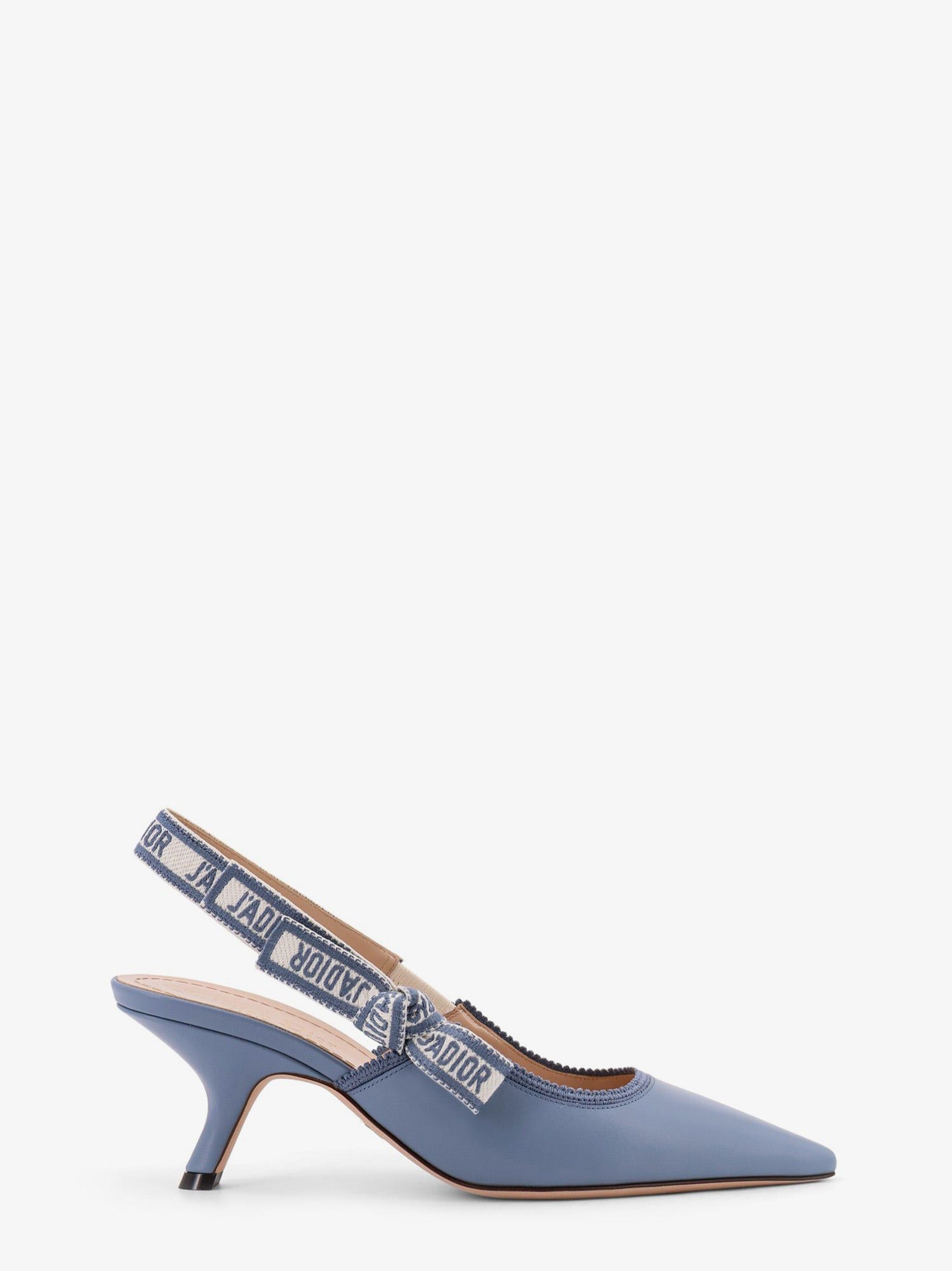 J'aDior Leather Slingback Decolletã Shoes, Women's (Size 7)