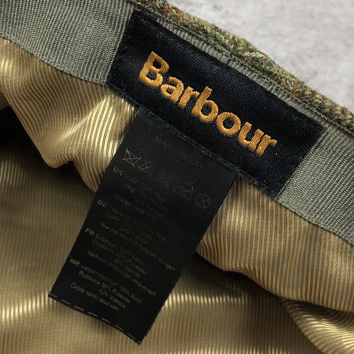 Barbour Barbour Plaid Tweed Wool Flat Cap Size ONE SIZE - 11 Thumbnail