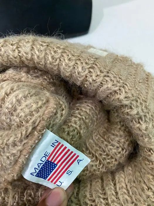 Vintage Made In USA Plain Beanie Hat Size ONE SIZE - 5 Thumbnail