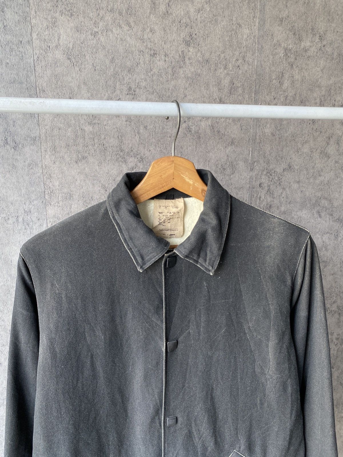 RIPVANWINKLE AW2002 RIPVANWINKLE Waxed Design Jacket Size US M / EU 48-50 / 2 - 3 Thumbnail