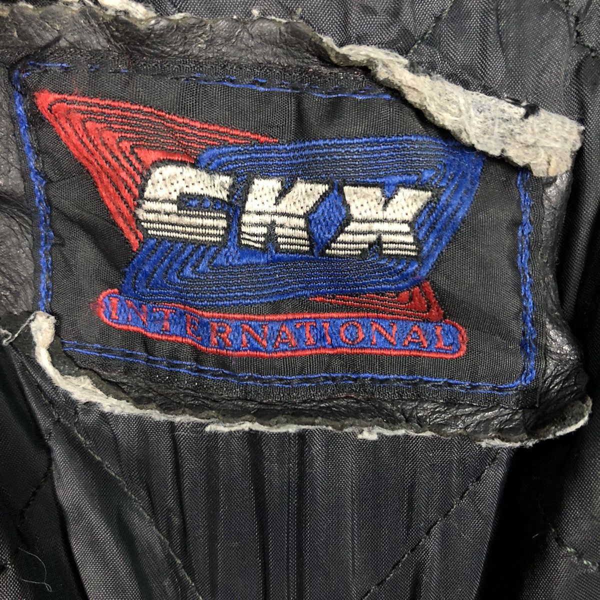 Japanese Brand 📌Vintage Biker Genuine Leather Jacket CKX Issey Miyake Size US M / EU 48-50 / 2 - 20 Thumbnail