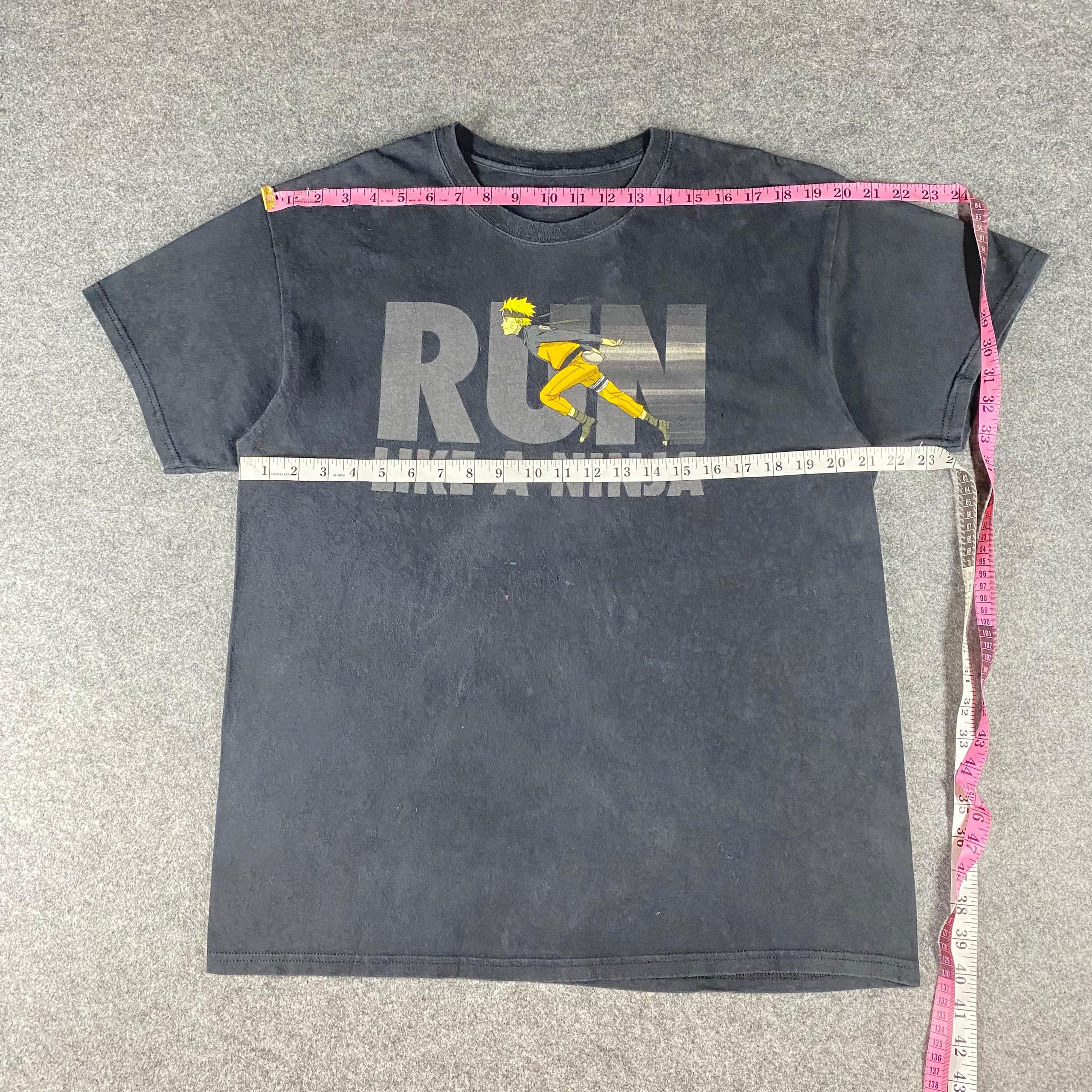 Anime Vintage Naruto Anime Tshirt Size US L / EU 52-54 / 3 - 3 Thumbnail