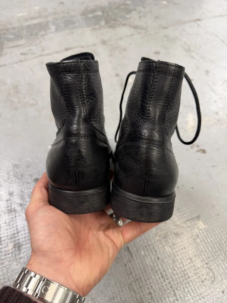 Dolce & Gabbana 2000s Dolce & Gabbana Black Leather Combat Boots Size US 8 / EU 41 - 3 Thumbnail