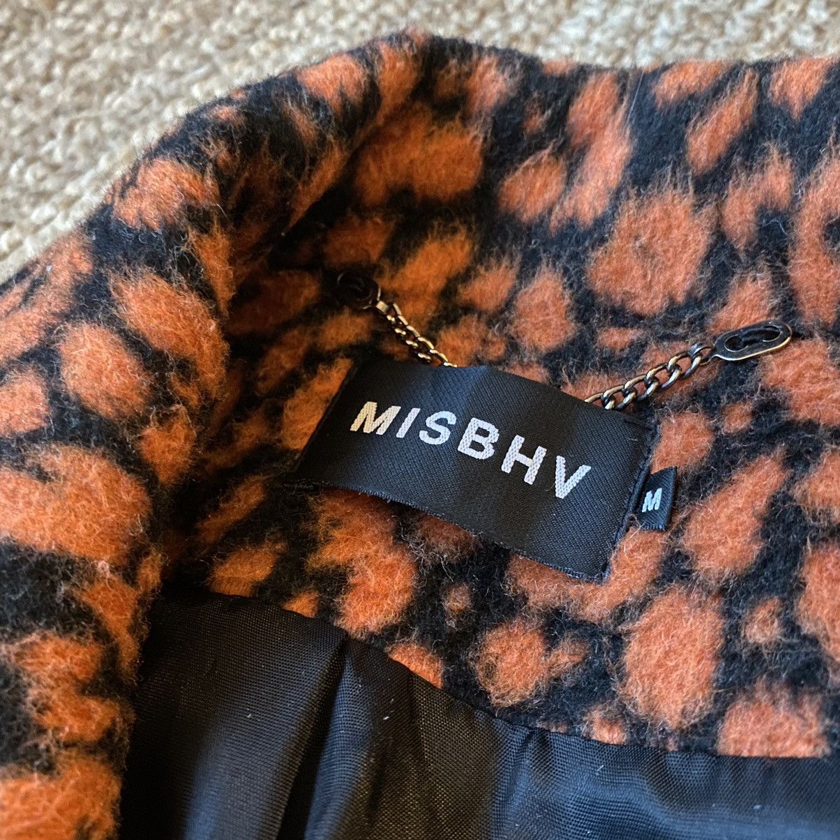 Misbhv Orange Leopard Overcoat Size M / US 6-8 / IT 42-44 - 5 Thumbnail