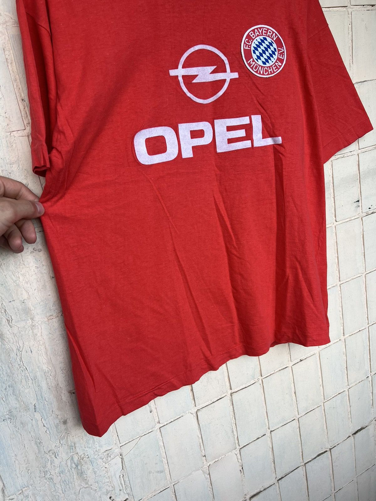 Vintage Vintage 80s Bayern Munich OPEL Soccer Football Shirts Size US M / EU 48-50 / 2 - 5 Thumbnail