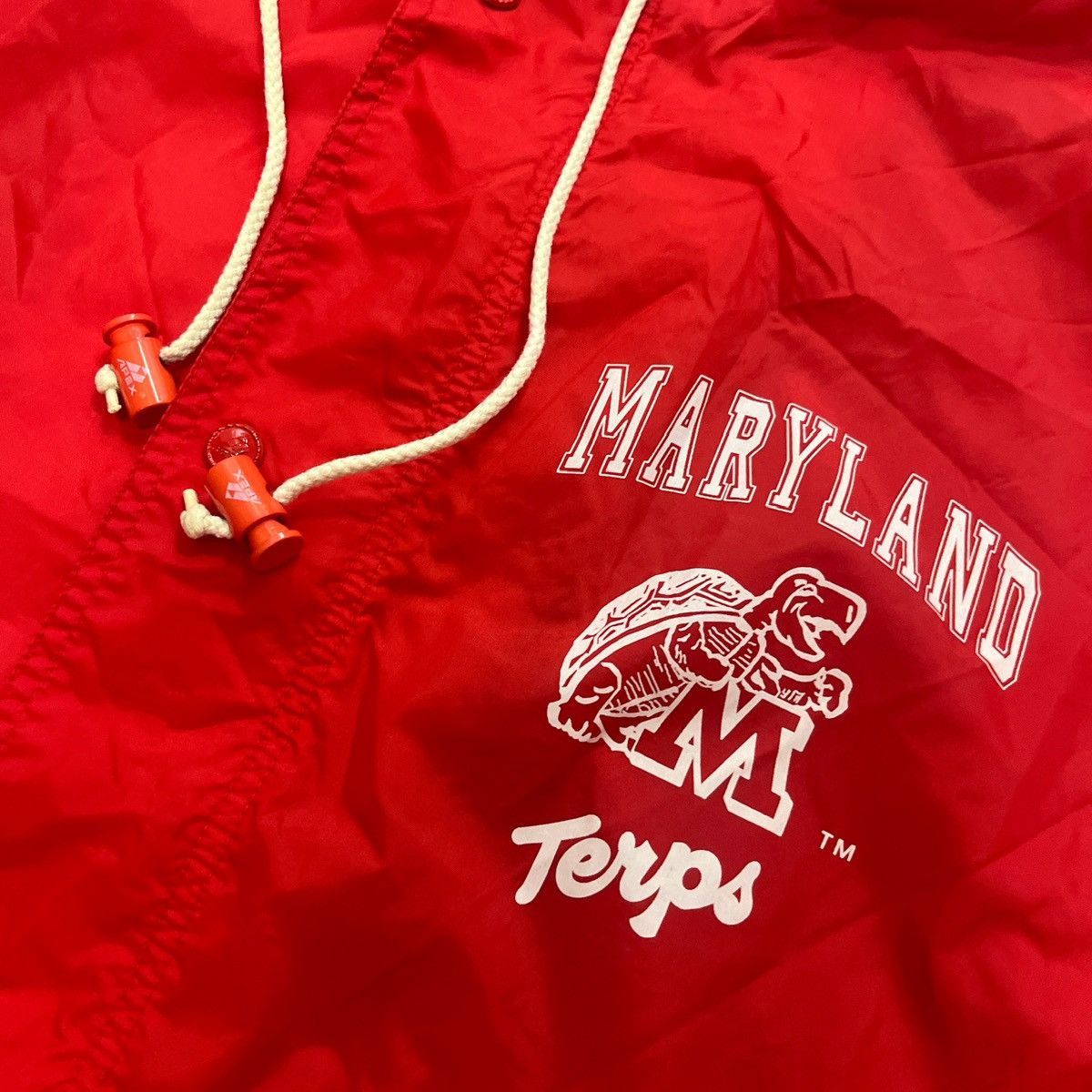 Vintage Vintage Maryland Terps windbreaker jacket Size US L / EU 52-54 / 3 - 5 Thumbnail