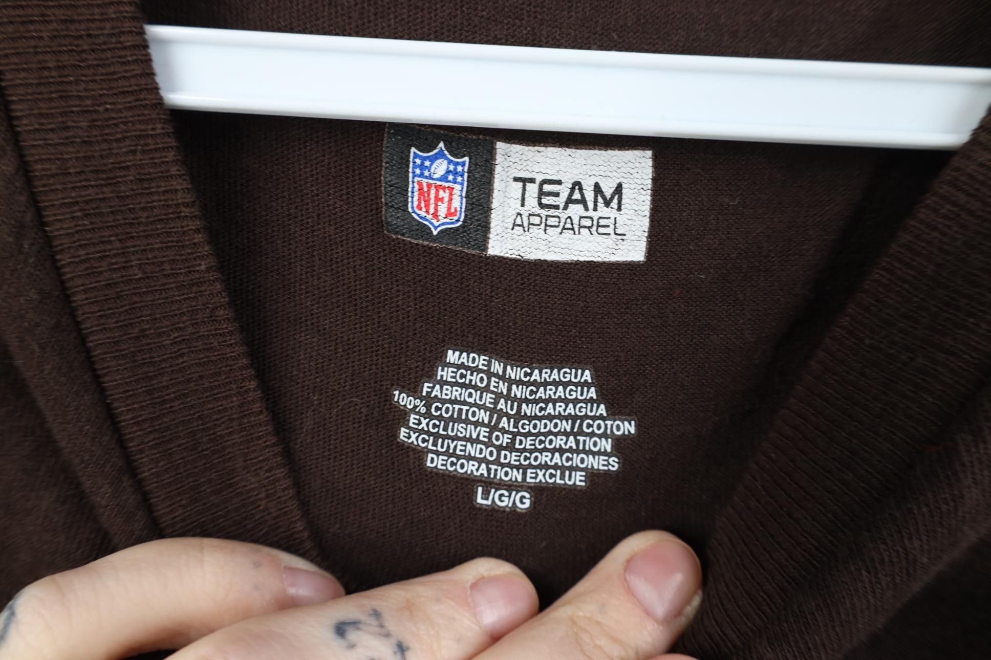 Vintage Retro Y2K NFL Cleveland Browns Football Short Sleeve T-Shirt Size US L / EU 52-54 / 3 - 6 Thumbnail