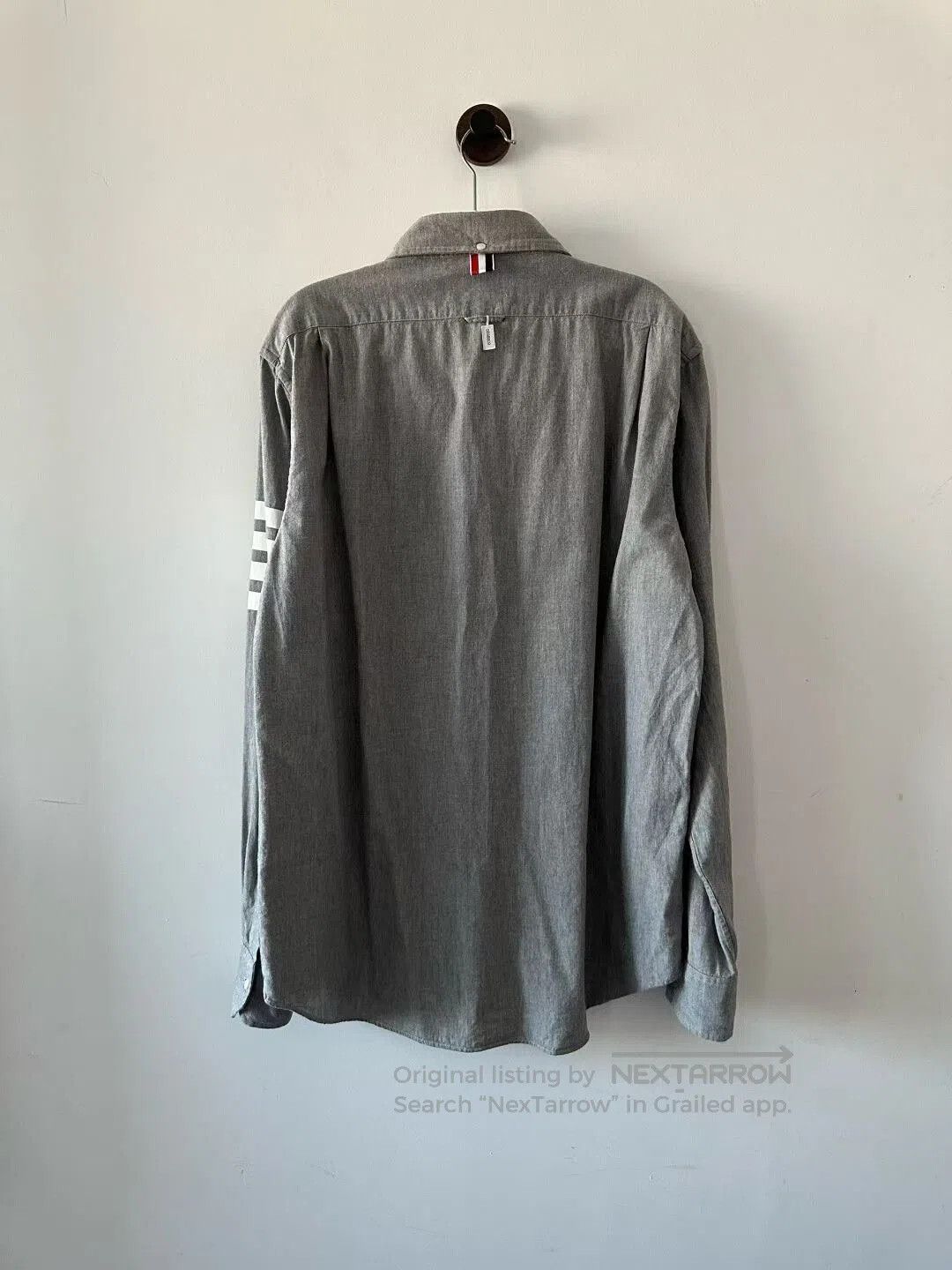 Thom Browne thom browne gray long sleeve shirt. Size US M / EU 48-50 / 2 - 2 Thumbnail