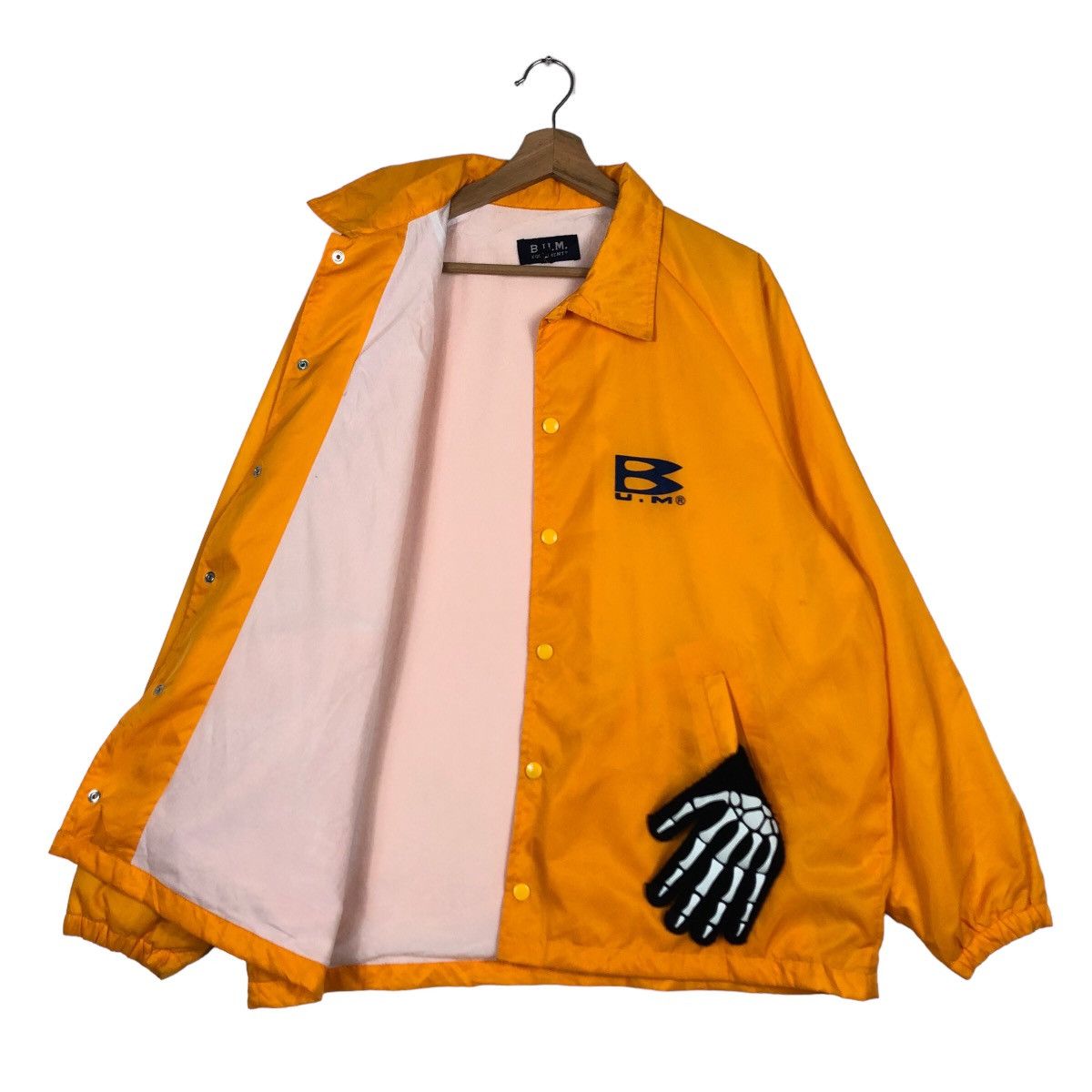 Japanese Brand 🔥90’s Rare Vintage BUM Equipment Work Jacket Big Logo Size US L / EU 52-54 / 3 - 9 Thumbnail
