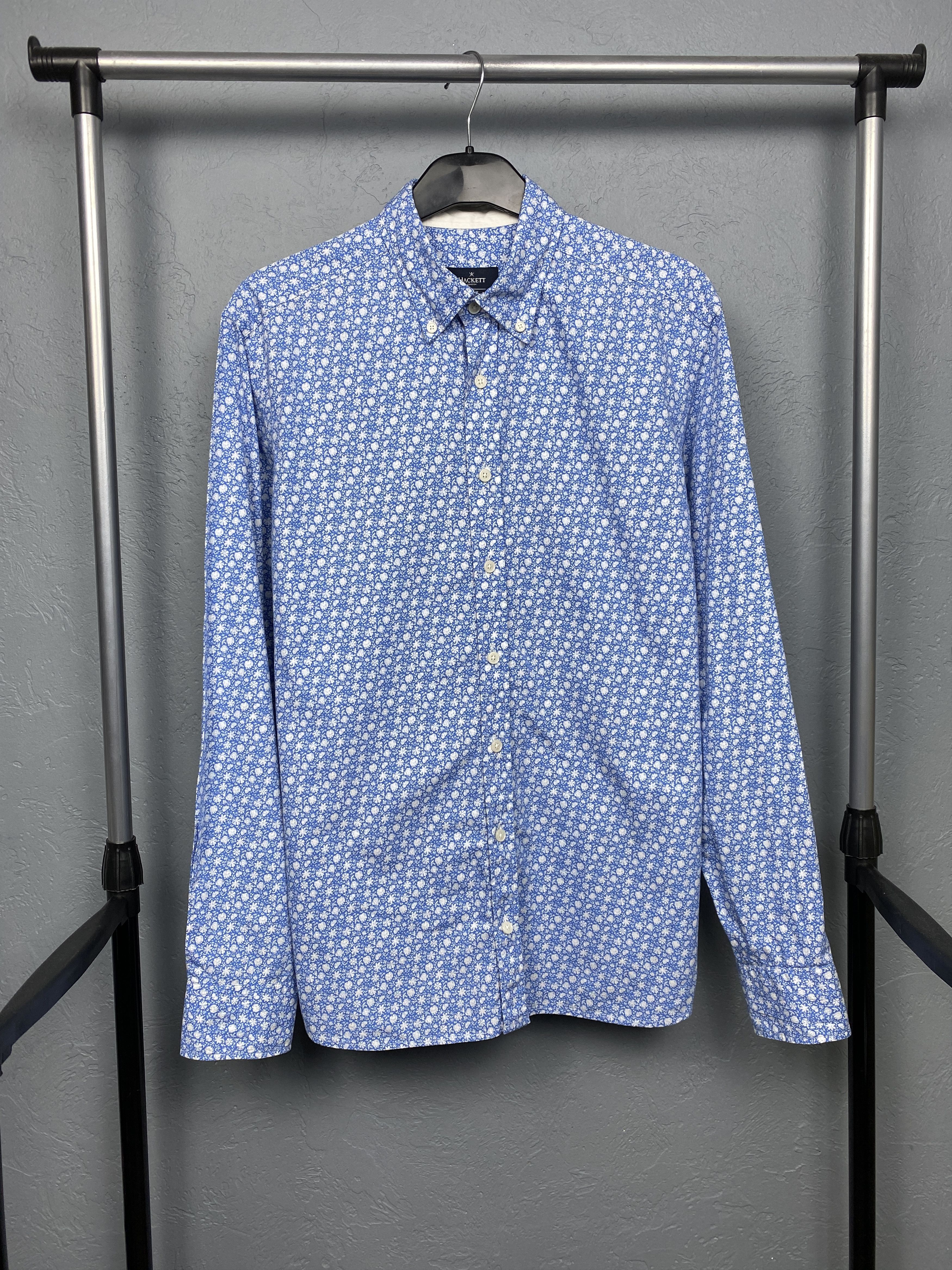 Hackett Hackett Vintage Mens Long Sleeve Shirt Size US M / EU 48-50 / 2 - 1 Thumbnail