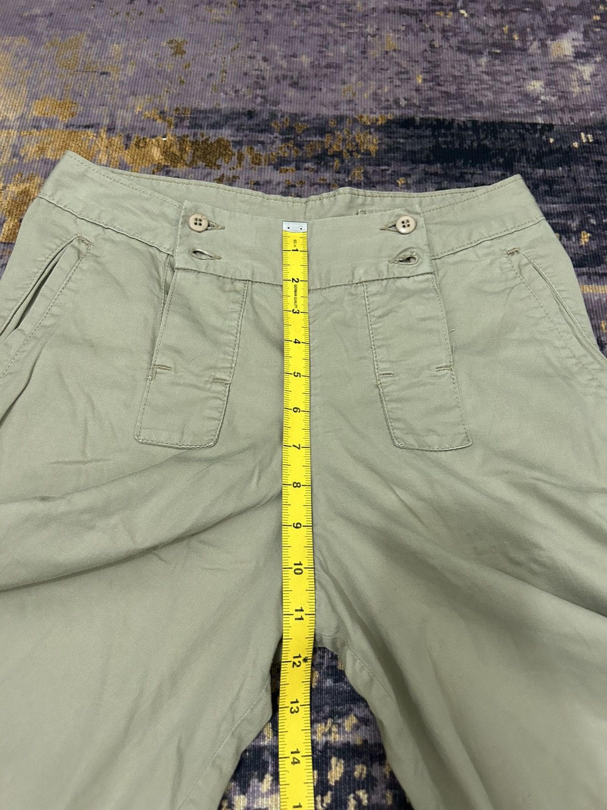 Zucca zucca travail open button front rise shortpans Size US 29 - 15 Thumbnail