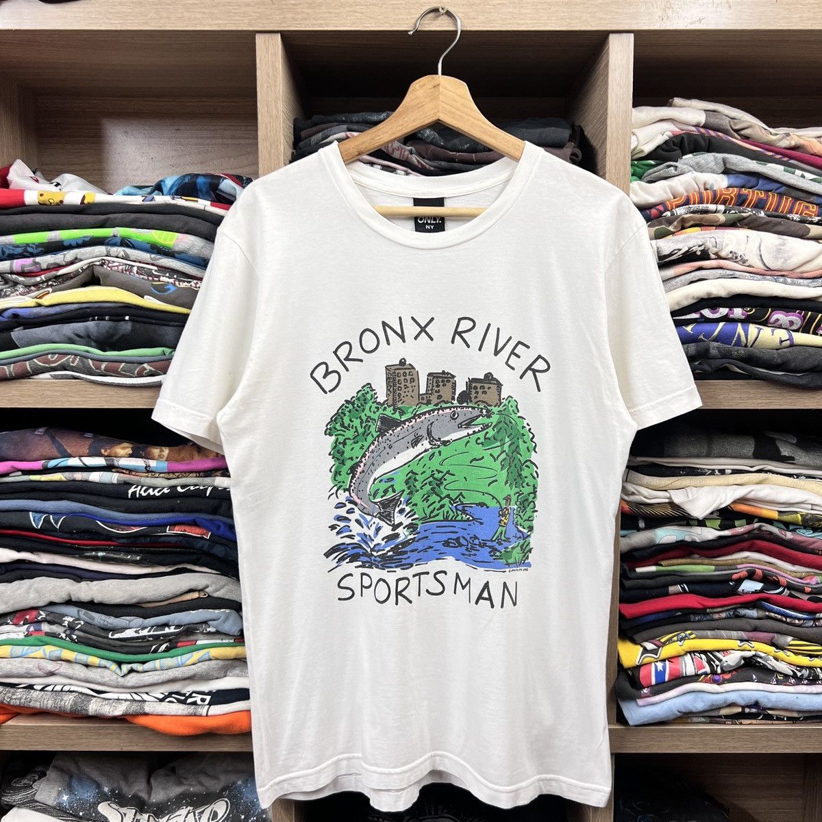 Only NY ONLY NY 2012 BRONX RIVER SPORTSMAN TEE Size US M / EU 48-50 / 2 - 1 Thumbnail