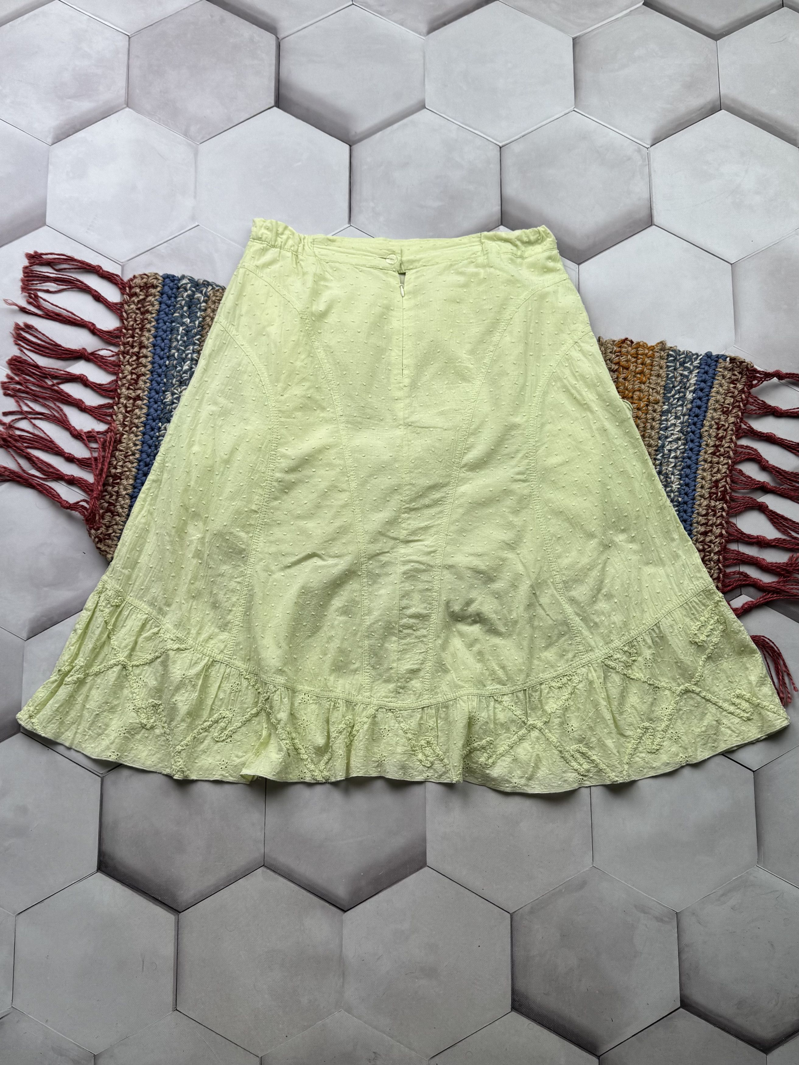 Vintage Vintage Flare Cargo Skirt Size 30" / US 8 / IT 44 - 5 Thumbnail