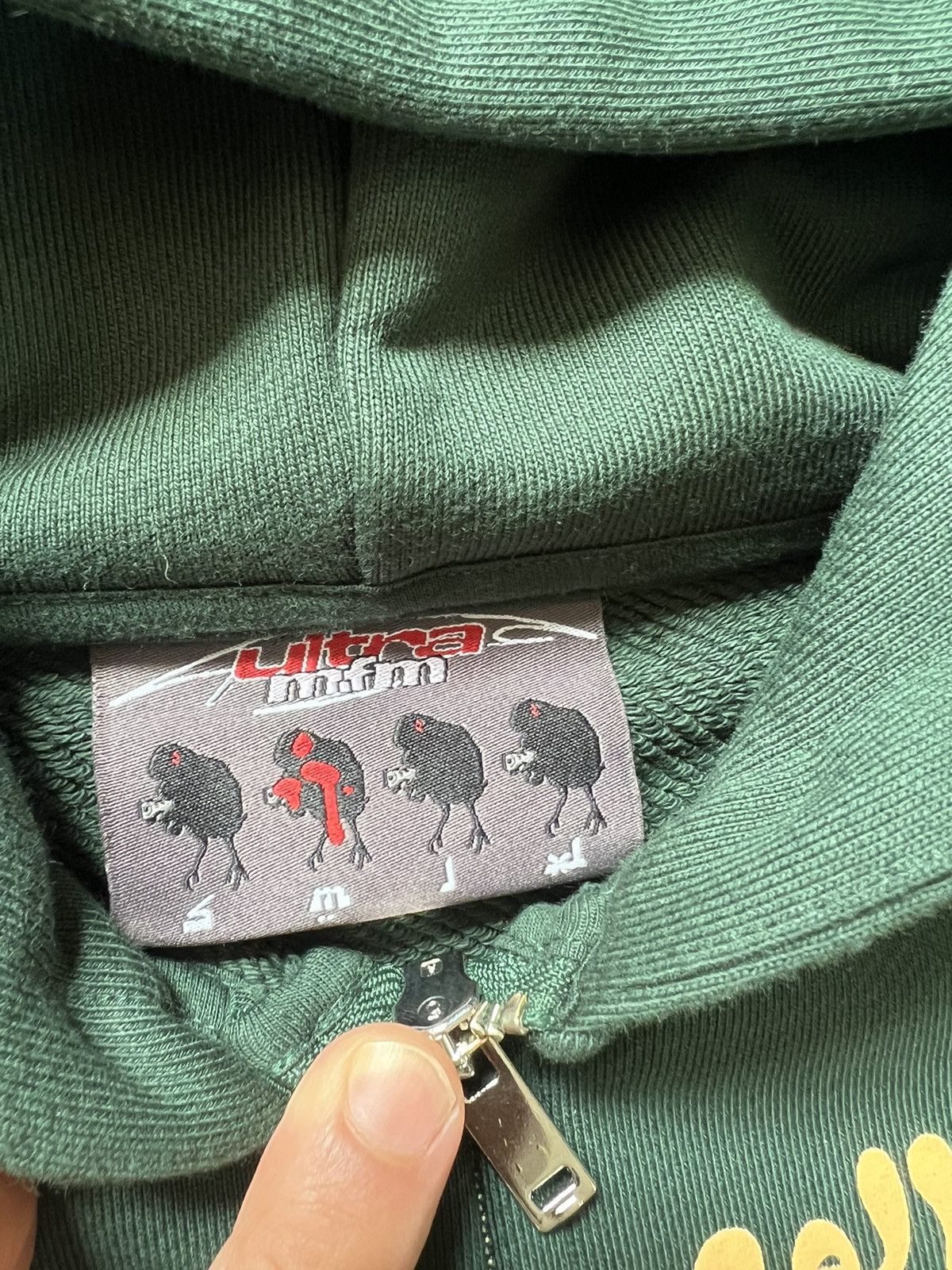 Hypebeast × murd333r.fm MURD333R FM x ULTRA SOFTWAR333 HOODIE GREEN SIZE MEDIUM Size US M / EU 48-50 / 2 - 4 Thumbnail