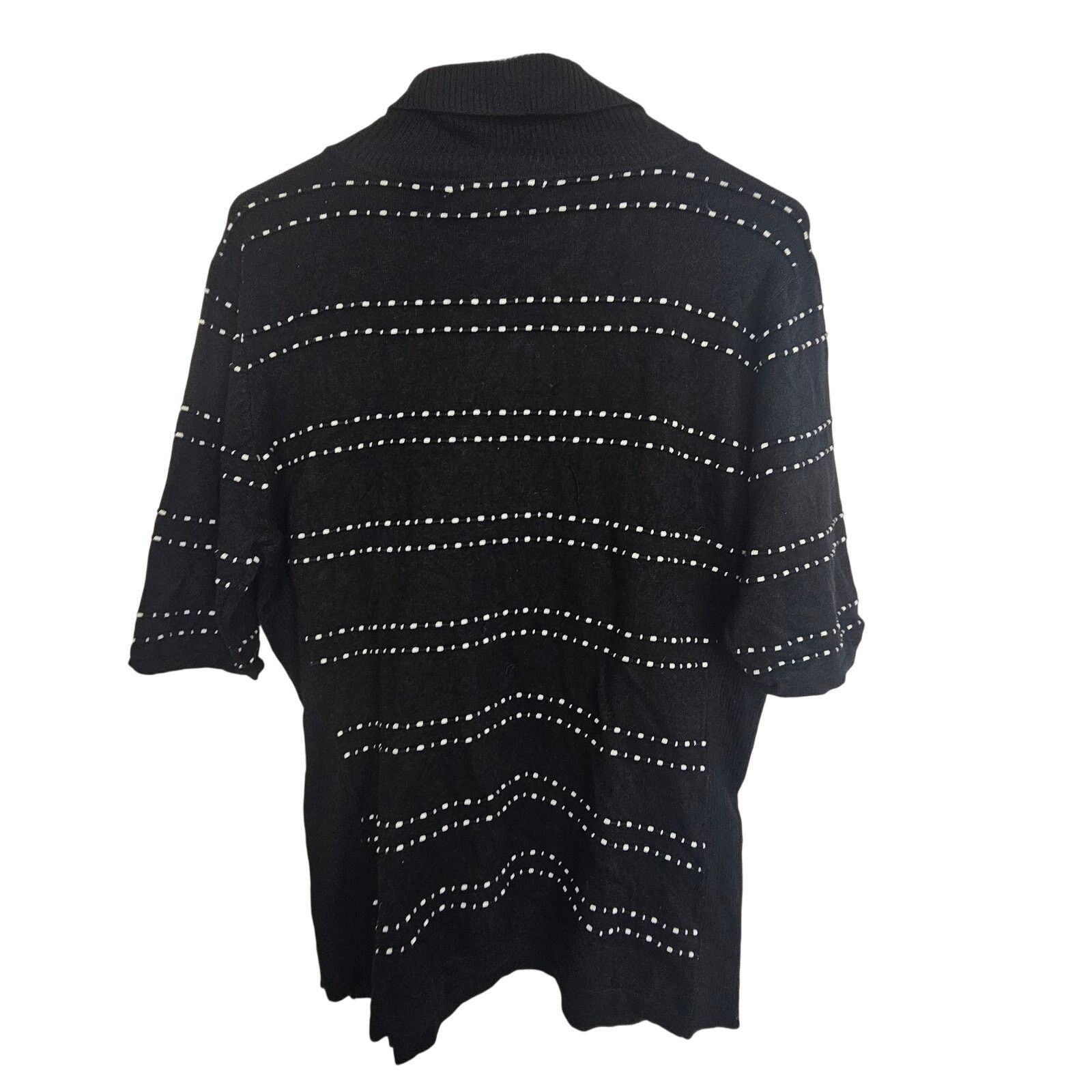 White House Black Market White House Black Market Striped Turtleneck Sweater Sz XL Size XL / US 12-14 / IT 48-50 - 8 Thumbnail