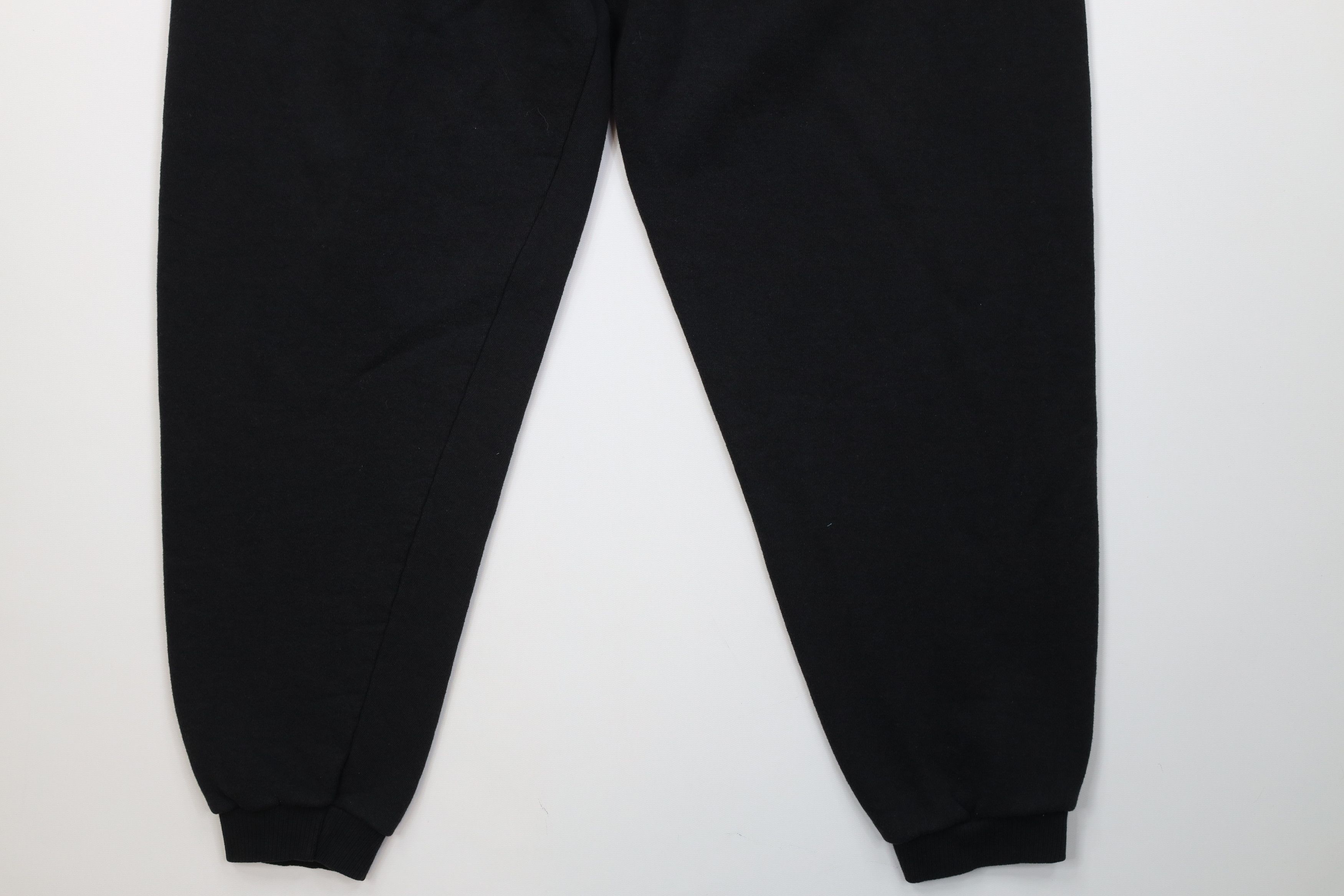 Vintage Vintage 90s USA Olympics Blank Sweatpants Joggers Black USA Size 28" / US 6 / IT 42 - 5 Thumbnail