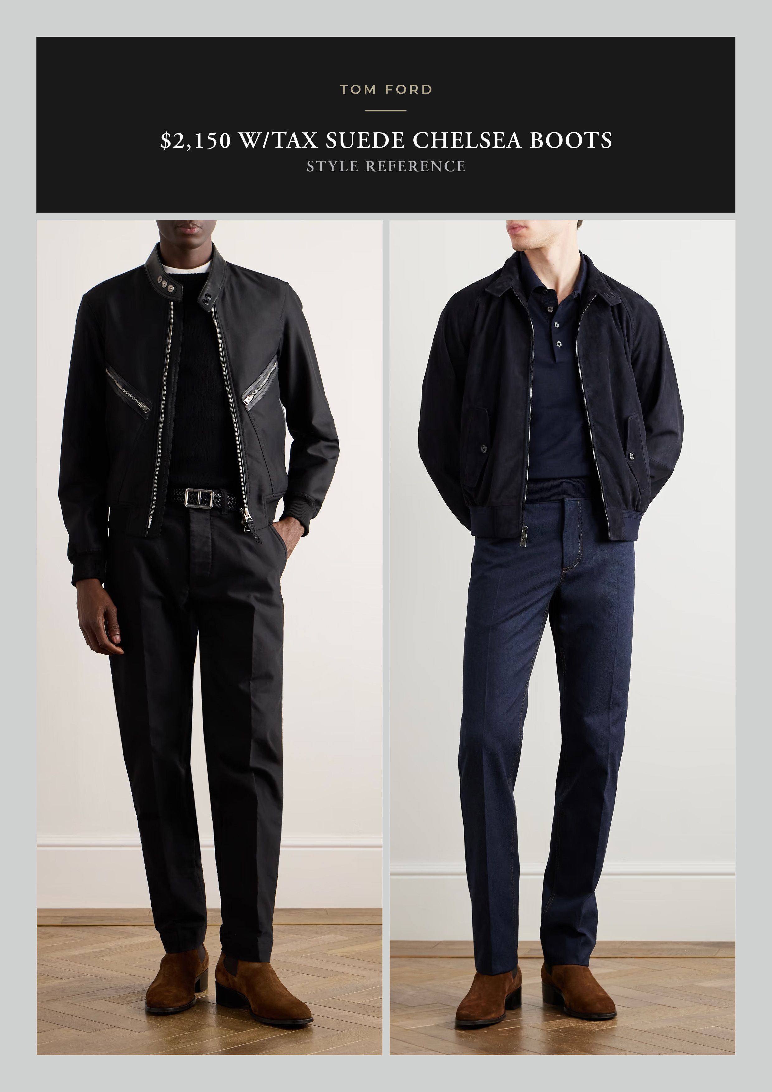 Tom Ford Best Dressed $2,150 w/Tax TOM FORD Suede Boots Size US 10.5 / EU 43-44 - 7 Thumbnail
