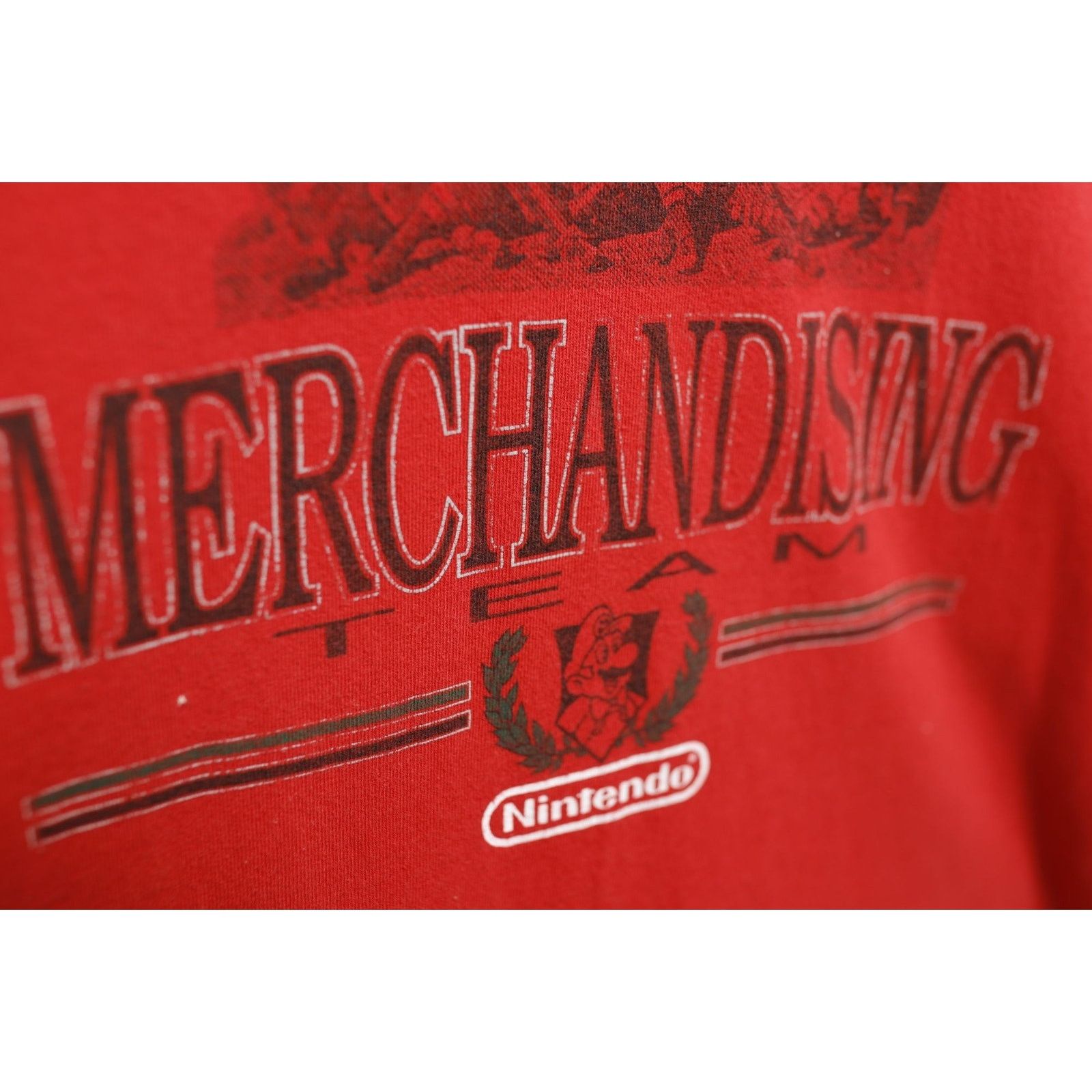 Vintage Nintendo Merchandising Vintage Super Mario Jersey Large 90s Size US L / EU 52-54 / 3 - 10 Thumbnail