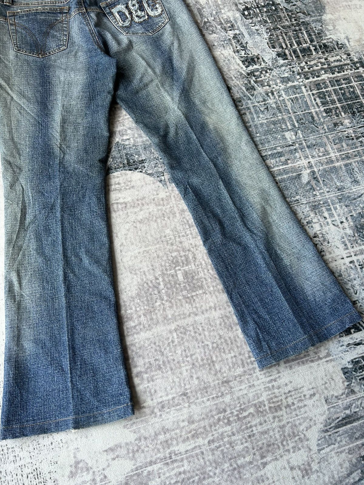 Dolce & Gabbana Dolce & Gabbana D&G EMBROIDERY Jeans Size US 31 - 16 Thumbnail