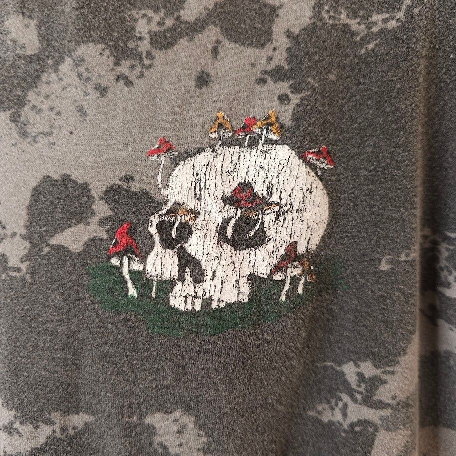 Other Skull Mushrooms T Shirt Mens Size XL Green Brown Camo Size US XL / EU 56 / 4 - 3 Thumbnail