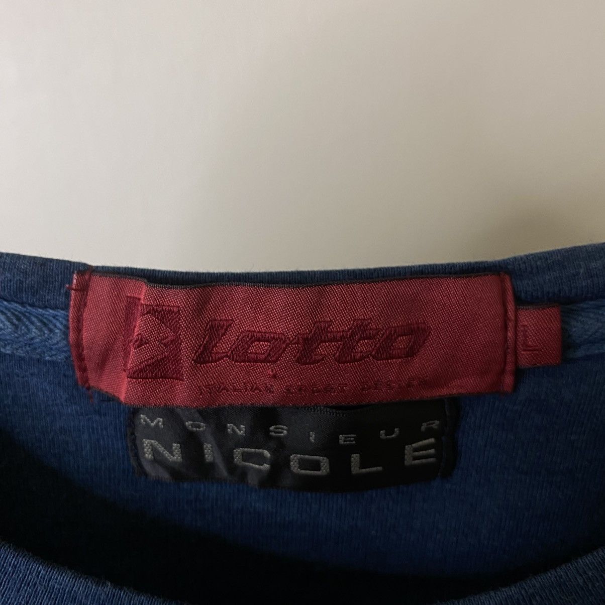 Nicole Club Nicole Monsieur x Lotto Rare Collaboration T Shirt Size US M / EU 48-50 / 2 - 3 Thumbnail