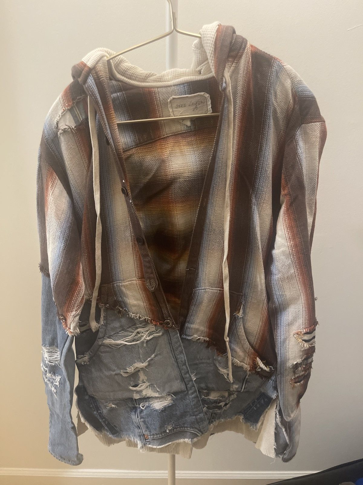Greg Lauren Greg Lauren handmade denim hoodie Size US M / EU 48-50 / 2 - 1 Thumbnail