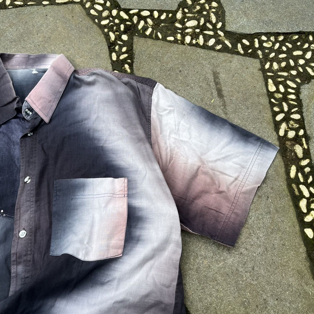 Kapital Archive-style gradient short sleeve shirt issey miyake style Size US L / EU 52-54 / 3 - 4 Thumbnail